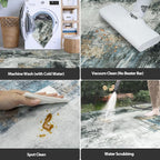 9x12 Area Rugs for Living Room Rug Washable: Abstract Large Rug for Dining Room - Image 4