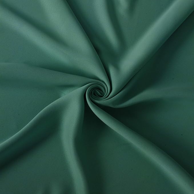 LEMOMO Blackout Curtains 66 x 84 inch/Dark Green Curtains Set of 2 - Image 5