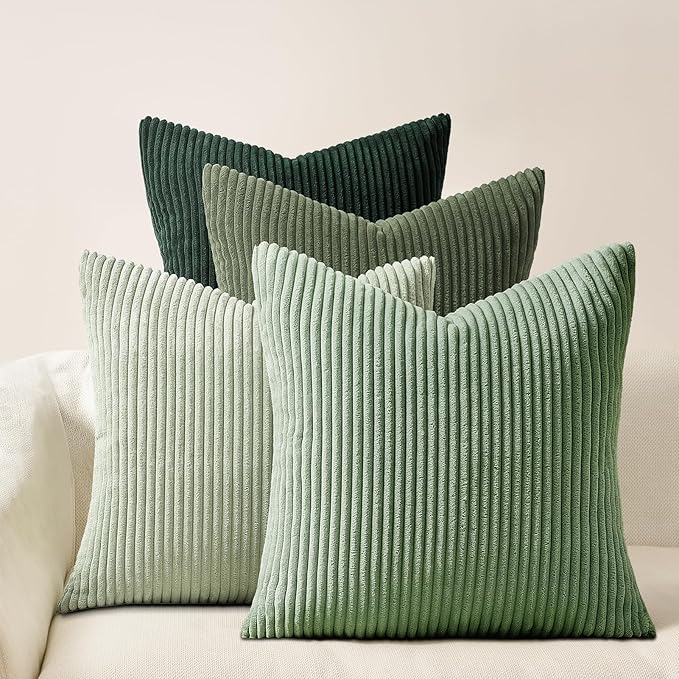 Topfinel LightGreen Boho CouchDecorative Throw Pillows Covers 18x18 Inch Set of by Topfinel