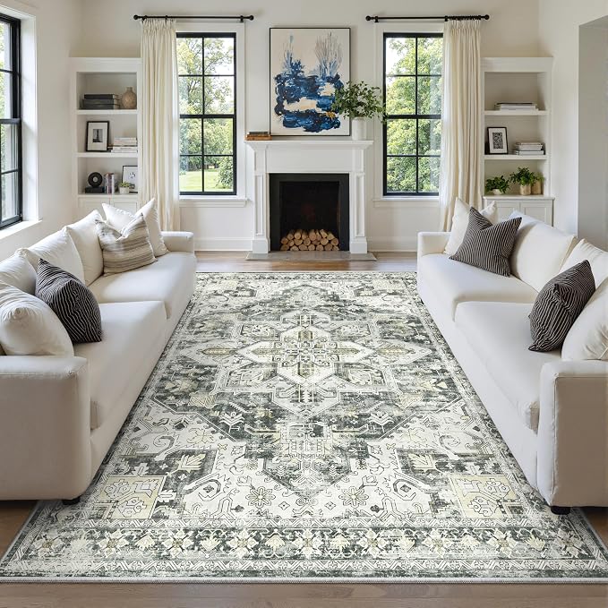 zesthome 8x10 Area Rugs-Washable Rug by Zesthome