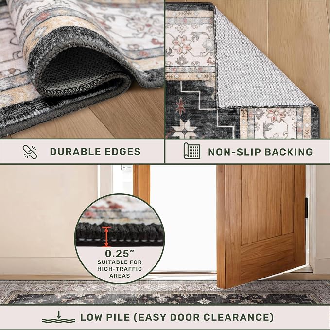 Hazo Haus Boho Dining Room Rugs - Image 5