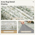 6x9 Area Rug for Living Room Washable 6x9 Rug Non-Slip Modern Rugs for Bedroom - Image 6