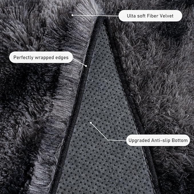 9x12 Area Rug for Living Room, Ultra Soft Large Shag Rug for Bedroom, Upgrade - Image 5