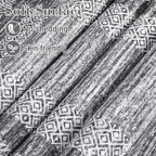 GarveeHome 8x10 Large Washable Area Rug Modern Bordered Rug Distressed - Image 4