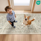 Hallway Runner Rug 2x12, Extra Long Washable Runner Rugs - Image 9
