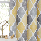 Beauoop 100% Blackout Curtains 45 Inches Long 2 Panels - Image 6