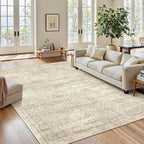 6x9 Area Rug for Living Room Washable 6x9 Rug Non-Slip Modern Rugs for Bedroom by Soalmost