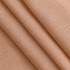 Nanspring Peach Quartz Linen Curtains 120 Inch Length 2 Panel Set Back Tab Loop - Image 5