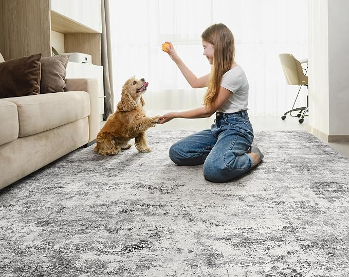 UERMEI 9x12 Area Rug Living Room Rugs - Image 7