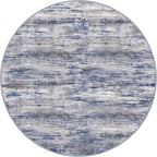 KOZYFLY Round Area Rugs 6Ft Modern Abstract Ombre Circle Rug - Image 8