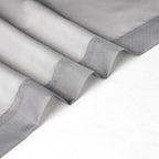 Chyhomenyc Charcoal Grey Sheer Scarf Valances - Image 6